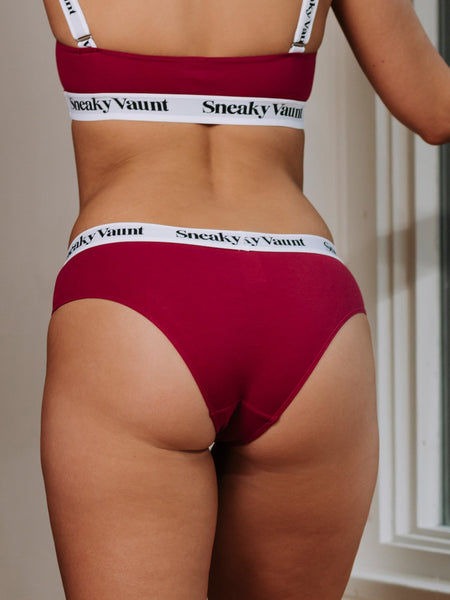 Cheekini - Burgundy