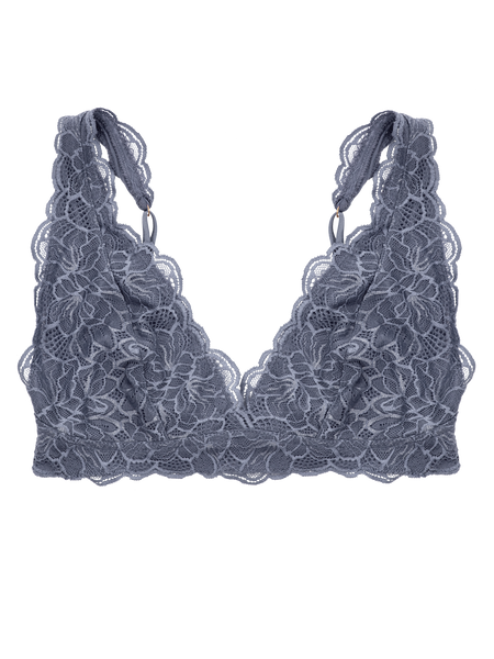 Lace Bralette - Blue Lavender