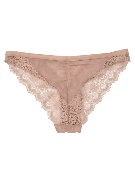 Romantic Lace Bikini - Nude