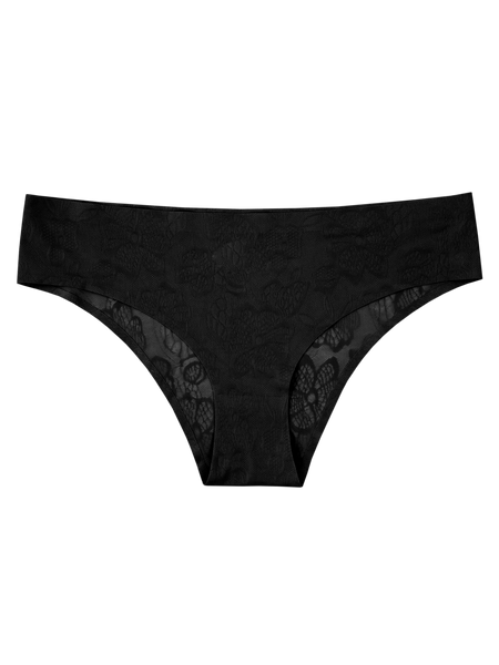 Seamless Hipster Lace Print - Black