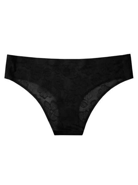 Seamless Hipster Lace Print - Black
