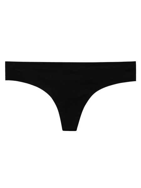 Seamless Thong - Midnight Black