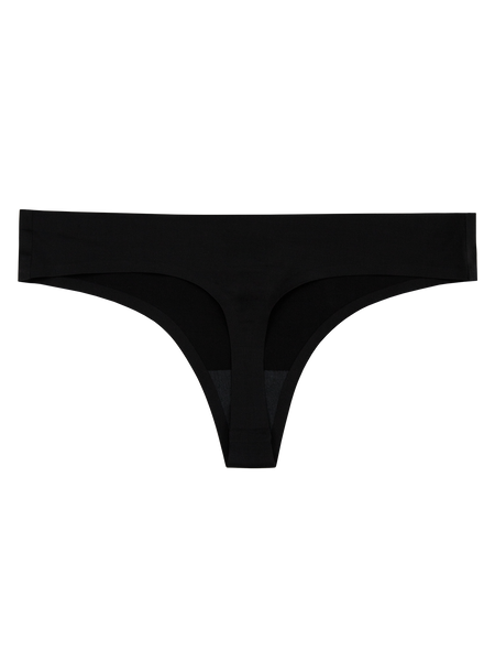 Seamless Thong - Midnight Black