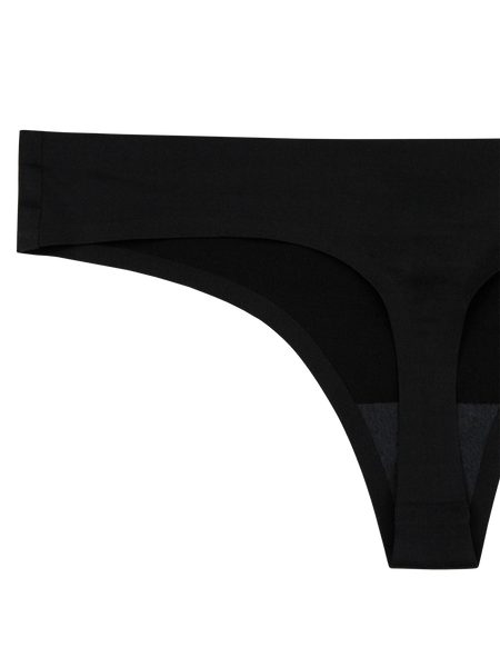 Seamless Thong - Midnight Black
