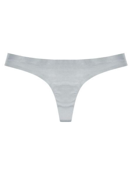 Seamless Thong - Pearl Grey