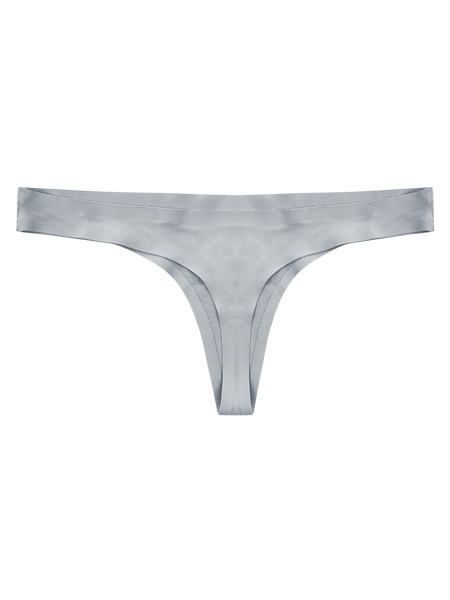 Seamless Thong - Pearl Grey