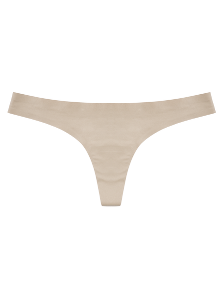 Seamless Thong - Warm Beige