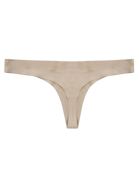 Seamless Thong - Warm Beige
