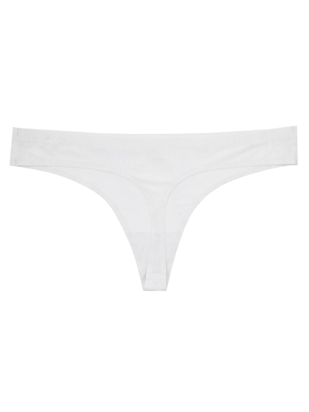 Seamless Thong Lace Print - Snow White