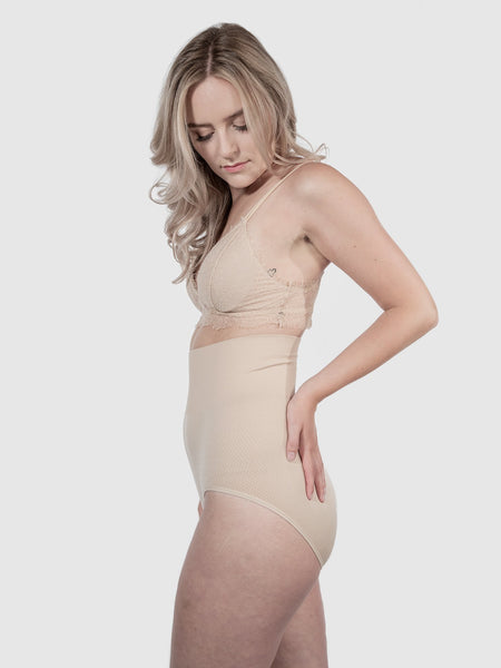 Tummy Cinching Bikini - Nude