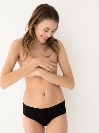 Seamless Hipster Sneaky Vaunt Panties Midnight Black size M