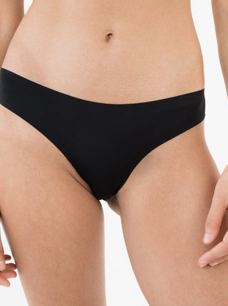 Seamless Lace Back Bikini Sneaky Vaunt Panties Lace Back Black Size M